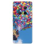 Senada Honor Magic 7 Pro Lite İle Uyumlu Kılıf Kapak Renkli Silikon Baskılı Tpu Balonlu Ev