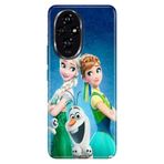 Senada Huawei Honor 200-Pro ile Uyumlu Kılıf Tema Trendy Silikon Baskılı ElsaAnnaOlaf