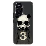 Senada Huawei Honor 200-Pro İle Uyumlu Kılıf Vintage Silikon Baskılı Kapak Skull Panda