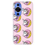 Senada Huawei Nova 12S İle Uyumlu Kılıf Desenli Tpu Silikon Unicorn Donut