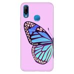 Senada Huawei P20 Lite ile Uyumlu Kılıf Resimli Desenli Silikon Butterfly