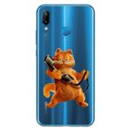 Senada Huawei P20 Lite ile Uyumlu Kılıf Resimli Desenli Silikon KarakterGarfield
