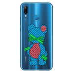 Senada Huawei P20 Lite ile Uyumlu Kılıf Resimli Desenli Silikon Kayıp Ayıcık