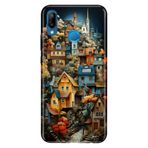 Senada Huawei P20 Lite ile Uyumlu Kılıf Resimli Desenli Silikon Köy