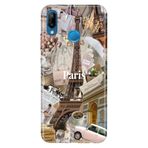 Senada Huawei P20 Lite ile Uyumlu Kılıf Resimli Desenli Silikon Paris