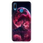 Senada Huawei P20 Lite ile Uyumlu Kılıf Resimli Desenli Silikon Red World