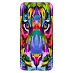 Senada Huawei P20 Lite ile Uyumlu Kılıf Resimli Desenli Silikon Retro Aslan