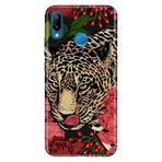 Senada Huawei P20 Lite ile Uyumlu Kılıf Resimli Desenli Silikon Tiger Design