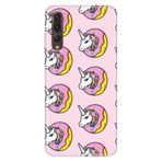 Senada Huawei P20 Pro İle Uyumlu Kılıf Desenli Baskılı Silikon Unicorn Donut