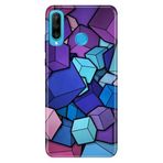 Senada Huawei P30 Lite İle Uyumlu Kılıf Desenli Baskılı Silikon 4D Küpler