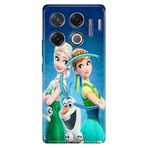 Senada Infinix GT 20 Pro ile Uyumlu Kılıf Desenli Cover Silikon INFINIX ElsaAnnaOlaf