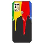Senada Infinix Hot 11 Play İle Uyumlu Kılıf Silikon Moderna Resimli Desenli Akan Boya