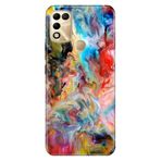 Senada Infinix Hot 11 Play İle Uyumlu Kılıf Silikon Moderna Resimli Desenli Boyaların Dansı