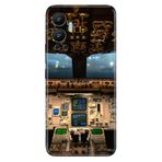Senada Infinix Hot 12 İle Uyumlu Kılıf Silikon Desenli Resimli Uv Kapak Kokpit