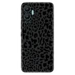 Senada Infinix Hot 12 İle Uyumlu Kılıf Silikon Desenli Resimli Uv Kapak Leopar Deseni