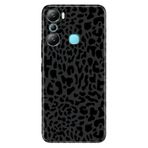 Senada Infinix Hot 20İ İle Uyumlu Kılıf Silikon Desenli Resimli Uv Kapak Leopar Deseni