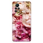 Senada Infinix Note 11 Pro İle Uyumlu Kılıf Silikon Moderna Desenli Kuru Çiçek