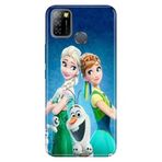 Senada Infinix Smart 5 ile Uyumlu Kılıf Resimli Desenli Silikon ElsaAnnaOlaf
