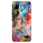 Senada Infinix Smart 5 İle Uyumlu Kılıf Silikon Tioserisi Desenli Resimli - Boyaların Dansı