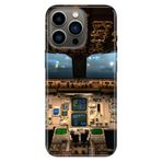 Senada Iphone 14 Pro Max İle Uyumlu Kılıf Silikon Moderna Resimli Desenli Kokpit