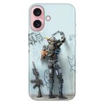 Senada iPhone 17 Camera Productor ile Uyumlu Kılıf Art Silikon Baskılı TPU ChappieKarakter