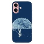 Senada iPhone 17 Camera Productor ile Uyumlu Kılıf Art Silikon Baskılı TPU Clean World