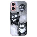 Senada iPhone 17 Camera Productor ile Uyumlu Kılıf Dekoratif Silikon Baskılı Kapak Haydutlar