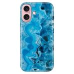 Senada iPhone 17 Camera Productor ile Uyumlu Kılıf Dekoratif Silikon Baskılı Kapak Maldiv Ametist