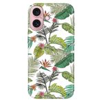 Senada iPhone 17 Camera Productor ile Uyumlu Kılıf Dekoratif Silikon Baskılı Kapak Tropical