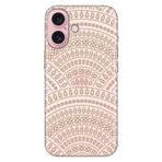 Senada iPhone 17 Camera Productor ile Uyumlu Kılıf Desenli Silikon Baskılı Kapak Mat Mandala