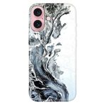 Senada iPhone 17 Camera Productor ile Uyumlu Kılıf Renkli Silikon Baskılı TPU Granit Mermer