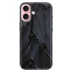 Senada iPhone 17 Camera Productor ile Uyumlu Kılıf Renkli Silikon Baskılı TPU Siyah Beton