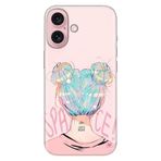 Senada iPhone 17 Camera Productor ile Uyumlu Kılıf Renkli Silikon Baskılı TPU Uzaydan Gelen Kız