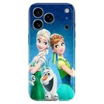 Senada iPhone 17 Pro Max Şeffaf ile Uyumlu Kılıf Tema Trendy Silikon Baskılı ElsaAnnaOlaf