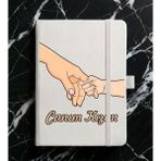 Senada Kişiye Özel Isim Yazılı Tarihsiz 224 Sayfa Not Defteri Baskılı Desenli 13X21 cm Beyaz - 16 - 1 Adet - 102-Beyaz