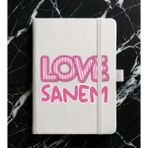 Senada Kişiye Özel Isim Yazılı Tarihsiz 224 Sayfa Not Defteri Baskılı Desenli 13X21 cm Beyaz 28STOK-NO - 1 Adet - 102-Beyaz
