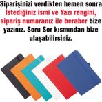 Senada Kişiye Özel Isim Yazılı Tarihsiz 224 Sayfa Not Defteri Baskılı Desenli 13X21 cm Beyaz - Kö-Tsrm8 - 1 Adet - 102-Beyaz