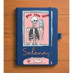 Senada Kişiye Özel Isim Yazılı Tarihsiz 224 Sayfa Not Defteri Baskılı Desenli 13X21 cm Lacivert Notebookt:18 - 1 Adet - 003-Lacivert