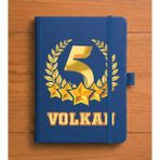 Senada Kişiye Özel Isim Yazılı Tarihsiz 224 Sayfa Not Defteri Baskılı Desenli 13X21 cm Lacivert Promo/22 - 1 Adet - 003-Lacivert