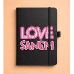 Senada Kişiye Özel Isim Yazılı Tarihsiz 224 Sayfa Not Defteri Baskılı Desenli 13X21 cm Siyah 28STOK-NO - 1 Adet - 0 - Siyah