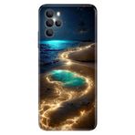 Senada Omix X700 ile Uyumlu Kılıf Resimli Desenli Silikon Golden Beach