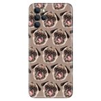 Senada Omix X700 İle Uyumlu Kılıf Silikon Desenli Tam Koruma Resimli Kapak Pug Pug Köpek