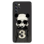 Senada Omix X700 İle Uyumlu Kılıf Silikon Desenli Tam Koruma Resimli Kapak Skull Panda