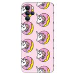 Senada Omix X700 İle Uyumlu Kılıf Silikon Desenli Tam Koruma Resimli Kapak Unicorn Donut
