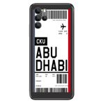 Senada Omix X700 İle Uyumlu Kılıf Silikon Moderna Desenli Abu Dhabi Uçak Bileti