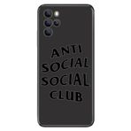 Senada Omix X700 İle Uyumlu Kılıf Silikon Moderna Desenli Anti Social