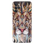 Senada Omix X700 İle Uyumlu Kılıf Silikon Moderna Desenli Aslan Mandala