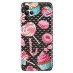 Senada Omix X700 İle Uyumlu Kılıf Silikon Moderna Desenli Cupcake Donut
