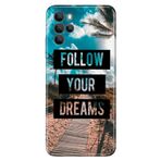 Senada Omix X700 İle Uyumlu Kılıf Silikon Moderna Desenli Follow Your Dreams