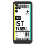 Senada Omix X700 İle Uyumlu Kılıf Silikon Moderna Desenli Istanbul Uçak Bileti